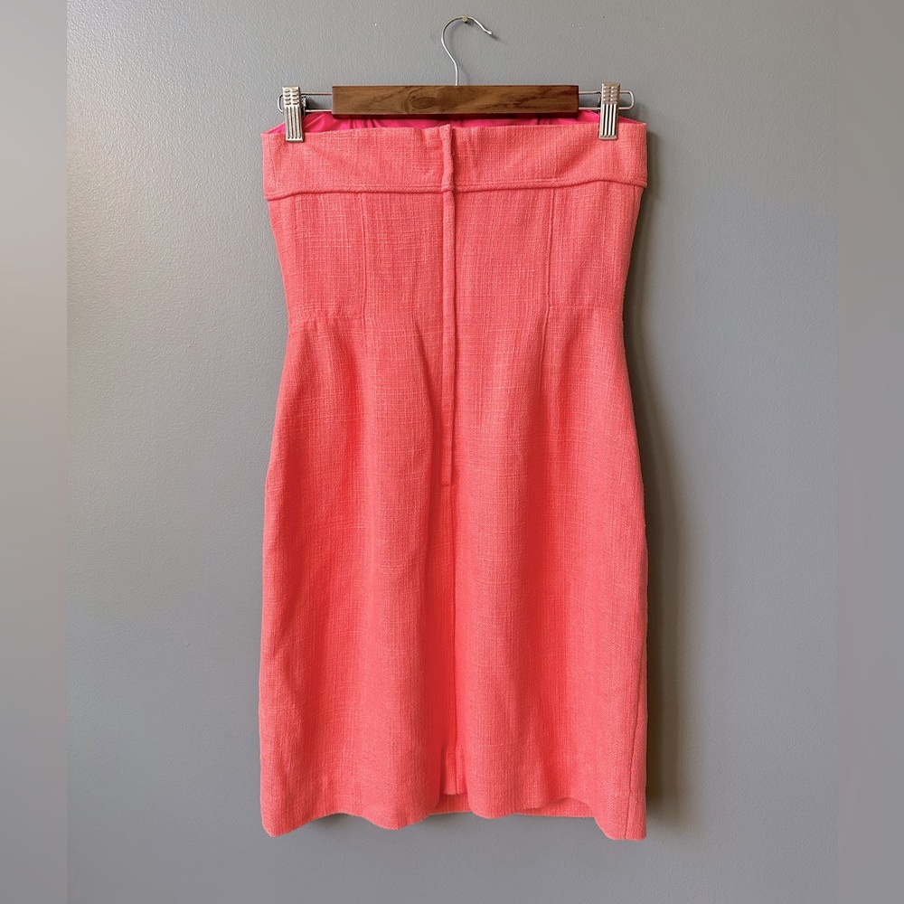 Lilly Pulitzer Strapless Dress in Coral Pink - Picture 2 of 6